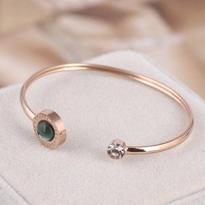 Michael Kors Green Opening Mild Steel Bracelet